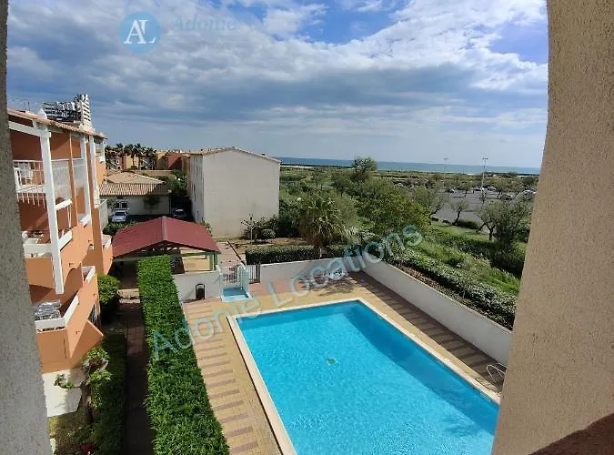 Appartamento Richelieu - Rochelongue - Bord De - Primavera - Parking *